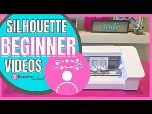 😍 Silhouette Beginner Videos, Tutorials, and Help!