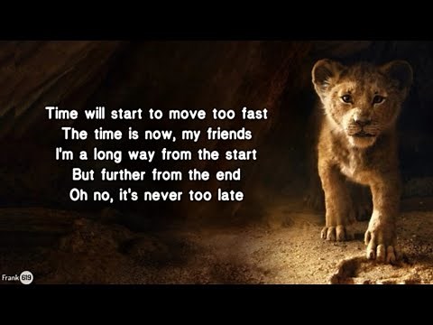 Elton John - Never Too Late 🎵 (Lyric) From The Lion King
