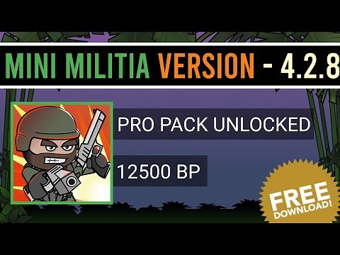 How to Download Mini Militia Old Version in 2021 | - Version 4.2.8