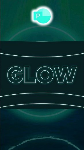 Cool GLOWING text ANIMATION in PowerPoint. #tutorial #powerpointanimation #powerpoint