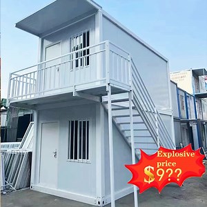 [Hot Item] Custom 10FT 20FT Luxury Mini Shipping Container Cottage House Homes Modern Mobile Prefab Light Steel Tiny Modular House Villa