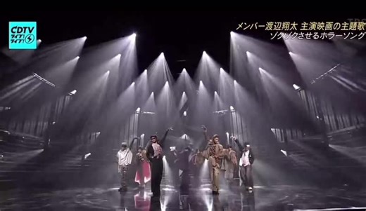 CDTVライブ！ライブ！でのSnowManパフォーマンス