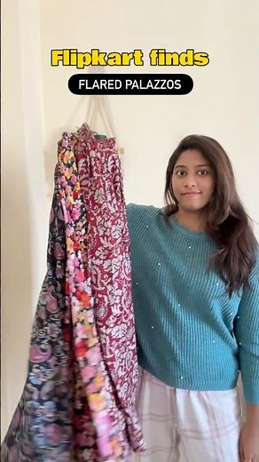Flared palazzos #flipkartfinds #shorts #youtubeindia #palazzo #ytshorts #shortvideo #summerfashion
