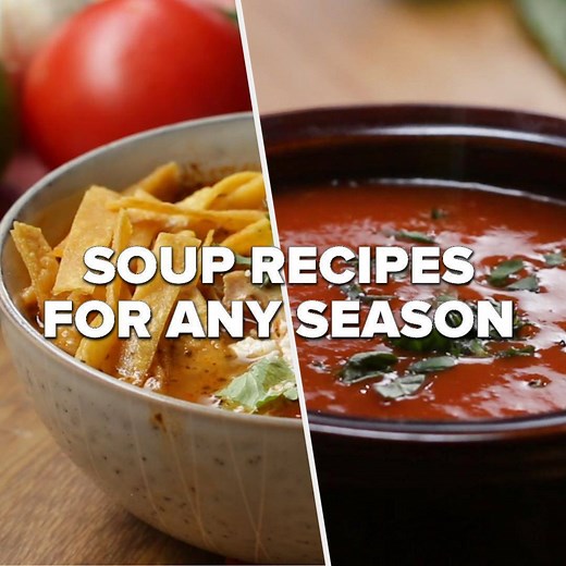 Soup recipes for any season! 🥣💖 | Tasty