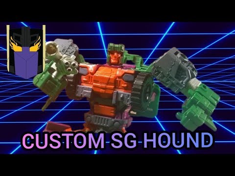 Transformers Custom Shattered Glass Hound (Combiner Wars)