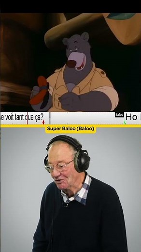 Benoît Allemane, The French dub of BALOO re-dubbes a cult scene!