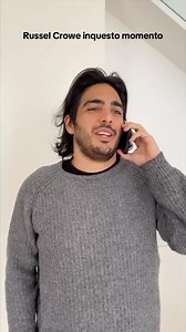 32K views · 697 reactions | Russel un filo preoccupato per #sanremo2024 #russelcrowe #maxangioni #nei #comedia #festivaldisanremo | Max Angioni | Facebook