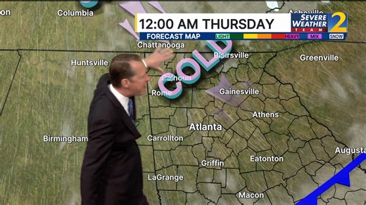 226K views · 979 reactions | Below freezing temperatures Thursday, chance for flurries in northern Georgia: 2wsb.tv/3LqYWpL | WSB-TV | Facebook