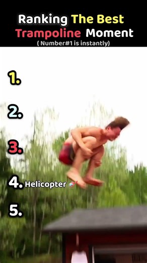 Top 5 Craziest Trampoline Fails Ever 😂 #trampolinefail #crazyfails #funnyfails