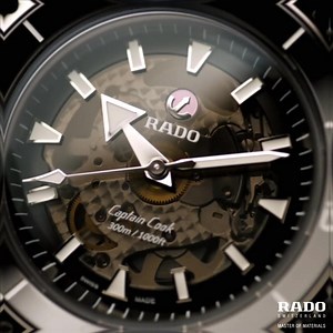 A new adventure is waiting for you. Shop Captain Cook High-Tech Ceramic watch in silver details. | RADO