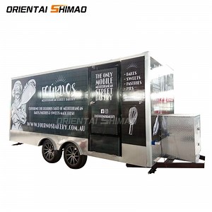 [Hot Item] Fast Food Mobile Kitchen Trailer Hot Selling