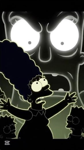 Bart Simpson's Scariest Blackout Prank Ever | Simpsons Funny Horror Moment/#Shorts