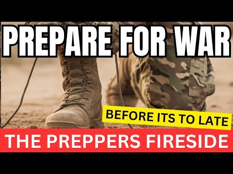 😮 Prepare for WAR Now While You Can - Preppers Fireside