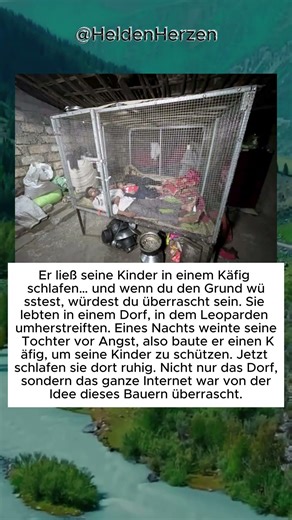 Er ließ seine Kinder in einem Käfig schlafen – der Grund überrascht