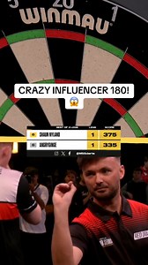 Shaun Nyland joins George Scaife in Super Series history! 🤝 #darts #180 Red Dragon Darts UK | MODUS Super Series