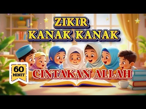 ZIKIR KANAK KANAK CINTAKAN ALLAH 60 MINIT #ZikirKanakKanak #ZikirCintakanAllah #Zikir60Minit #zikir