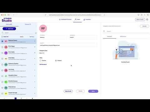 How to delete or deactivate a single user account