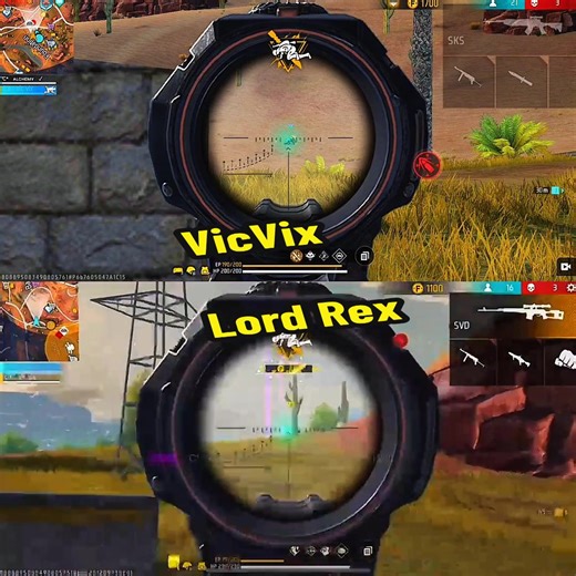 Free Fire Duo vs. Squad Collab ft. VicVix and Lord Rex