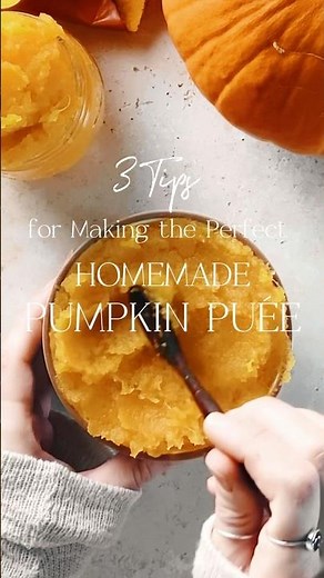 How to Make Perfect Homemade Pumpkin Purée from Scratch