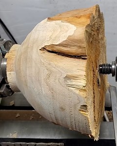 193K views · 770 reactions | Woodturning Rough Edge Vase | DIY & Crafts | Facebook
