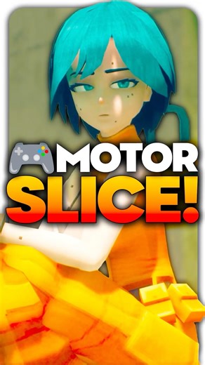 Motorslice is finally out. Play as a girl name P. Slicing through mechs with a chainsaw #motorslice
