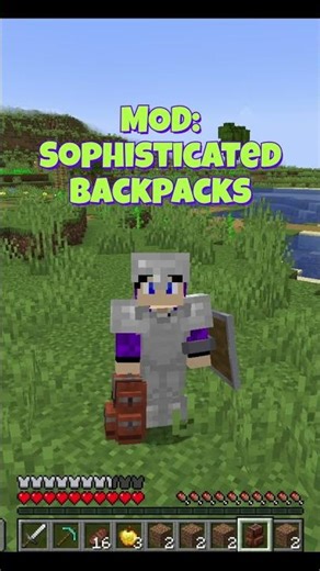 MEJORA tu Minecraft con este MOD✨| Sophisticated Backpacks