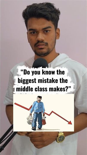 Why does the Middle Class Stay Middle Class (Harsh Truth)|Think with Likhith|#shorts #money #telugu