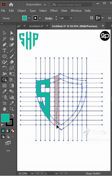 Creative Logo Design in Adobe Illustrator - Modern Logo Tutorial EP-246 #LogoCreation #LogoWithGrid #DesignTips #AdobeIllustrator #Illustration #Graphic #Adobe #Photoshop #Creativity #HowToMakeALogo #Logo #LogoInIllustrator #Photography #Packaging #Typography #Brand #Collaboration #Brochure #GraphicDesign #Web @graphicsfa8202 @graphic7.0 @graphicsdesign84