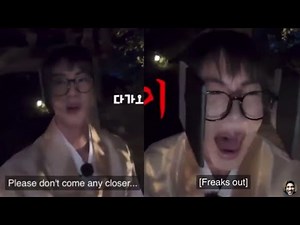 BTS Jin Screaming Compilation on Run Jin Horror Ep