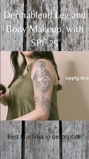 Dermablend Leg and Body Makeup, with SPF 25