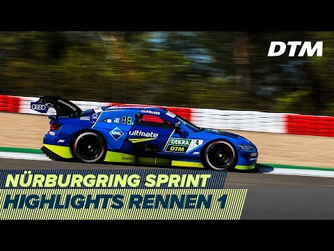 Turbulentes Rennen mit drei Restarts | Highlights Rennen 1 | DTM Nürburgring Sprint 2020