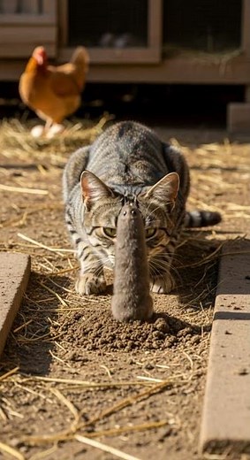 Kitten waited too long for this funny 🤣 🐱 Epic jump fail caught #catsoftiktok #funnycats #kitten