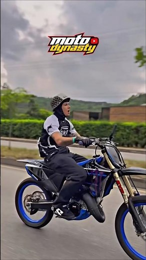 THE SWEET SOUND OF A YZ125! 🎶💨 #twostroke #moto #braap