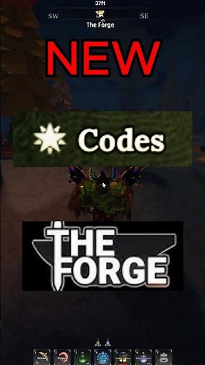 NEW CODES IN THE FORGE