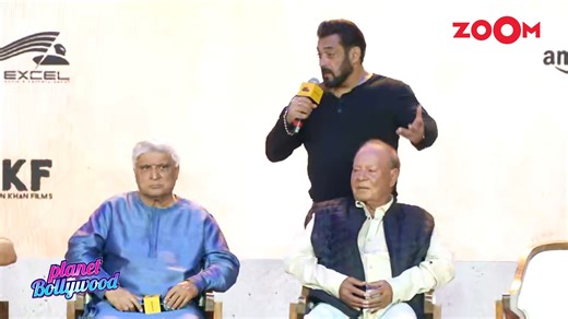 SalmanKhan hosts 'Angry Young Men' trailer launch, a docu-series all set to stream on OTT. The show features the two legendary writers Salim-Javed and other veteran actors like #AmitabhBachchan #JayaBachchan #ShabanaAzmi #HrithikRoshan and others can be seen talking about them. Tune in for more! #zoomtv #Planetbollywood #javedakhtar #salimKhan | Zoom TV