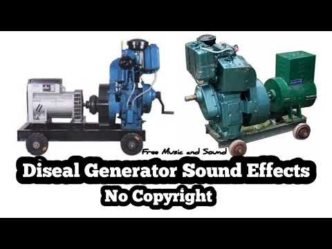 डीजल जेनरेटर साउंड l Diesel Generator sound effect no copyright