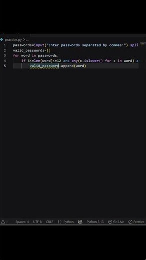 92 Password Strength Checker in Python | ‪@learnwithmejay‬