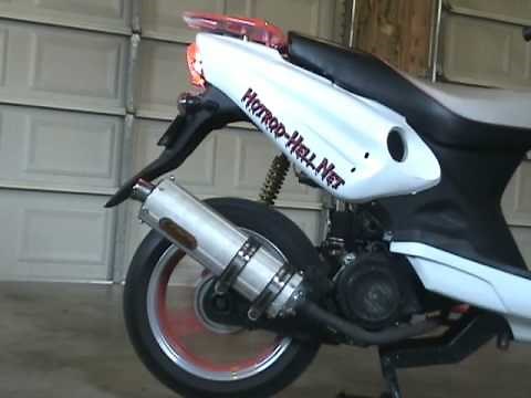 GY6 150cc Stock Muffler Mod