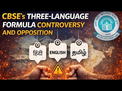 NEP Language Policy | Three-Language Formula Controversy Explained
