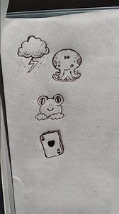 Simple things to draw when bored pt42 #doodleart #viral #shorts #cutedrawing #cute
