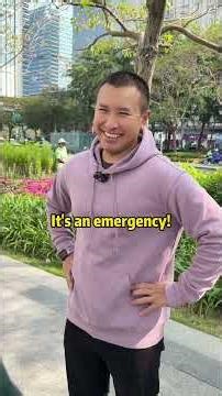 English Lesson: Can you hold it?