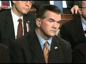 George W. Bush giving his axis of evil speech