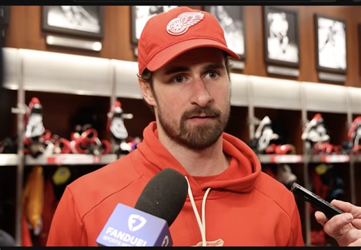 On The Verge Of Returning, Red Wings' Dylan Larkin Opens Up About Injury Scare