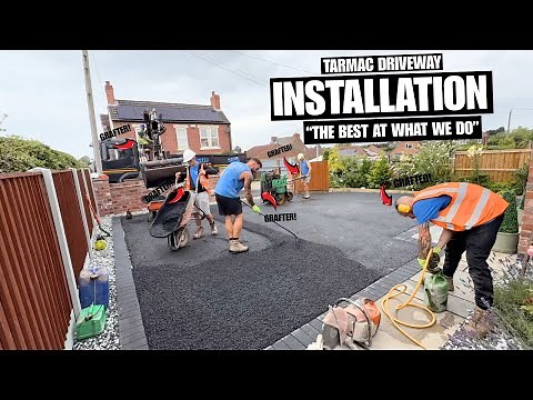 Tarmac Driveway Install - The BEST At What We DO!
