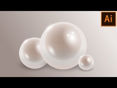 Vector Illustration Tutorial - Pearl/Gem | Adobe Illustrator Tutorial