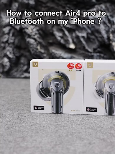 Simple Guide to Pairing SoundPEATS Air4 Pro Wireless Earbuds