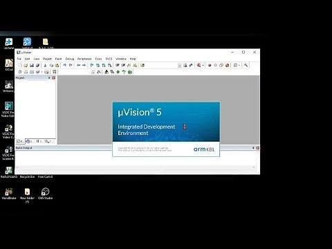 How to save project file in keil uvision 5 tutorial video/ how to create New project in keil