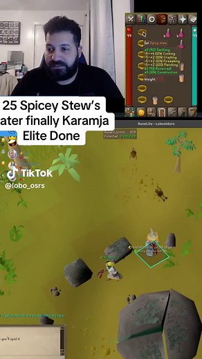 Finishing the Karamja Elite Diary in OSRS