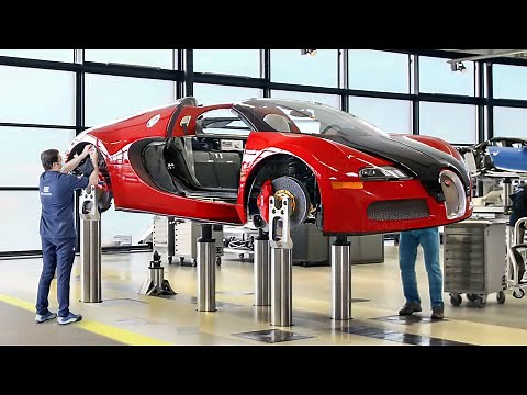 Tour of Super Advanced Bugatti Factory Building Powerful Supercars by Hand
