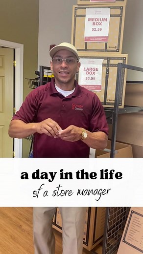 Here is a behind the scenes look as a store manager at Storage Sense! . #selfstorage #storage #storagesolutions #storageunit